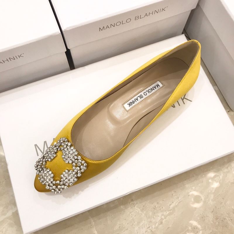 Manolo Blahnik flat shoes